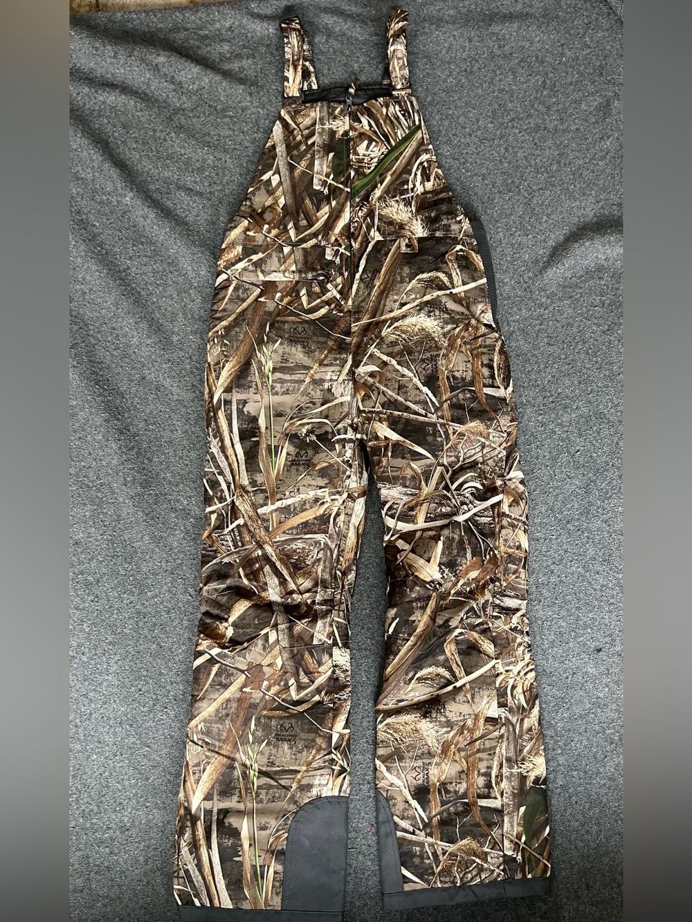 NWT Arctix Brown Camouflage Kids Overalls snow pants size kids XL 18/20